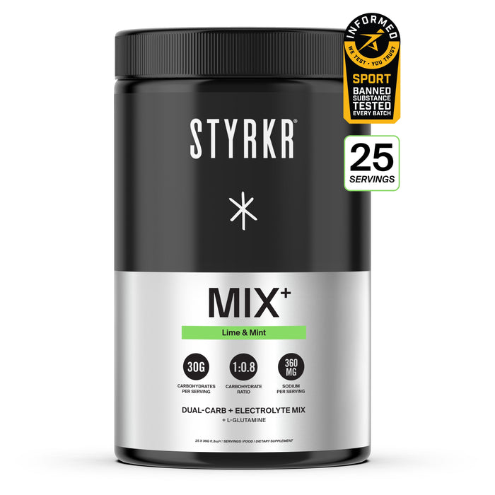 MIX+ Lime & Mint: Dual-Carb & Electrolyte Drink Mix 895g