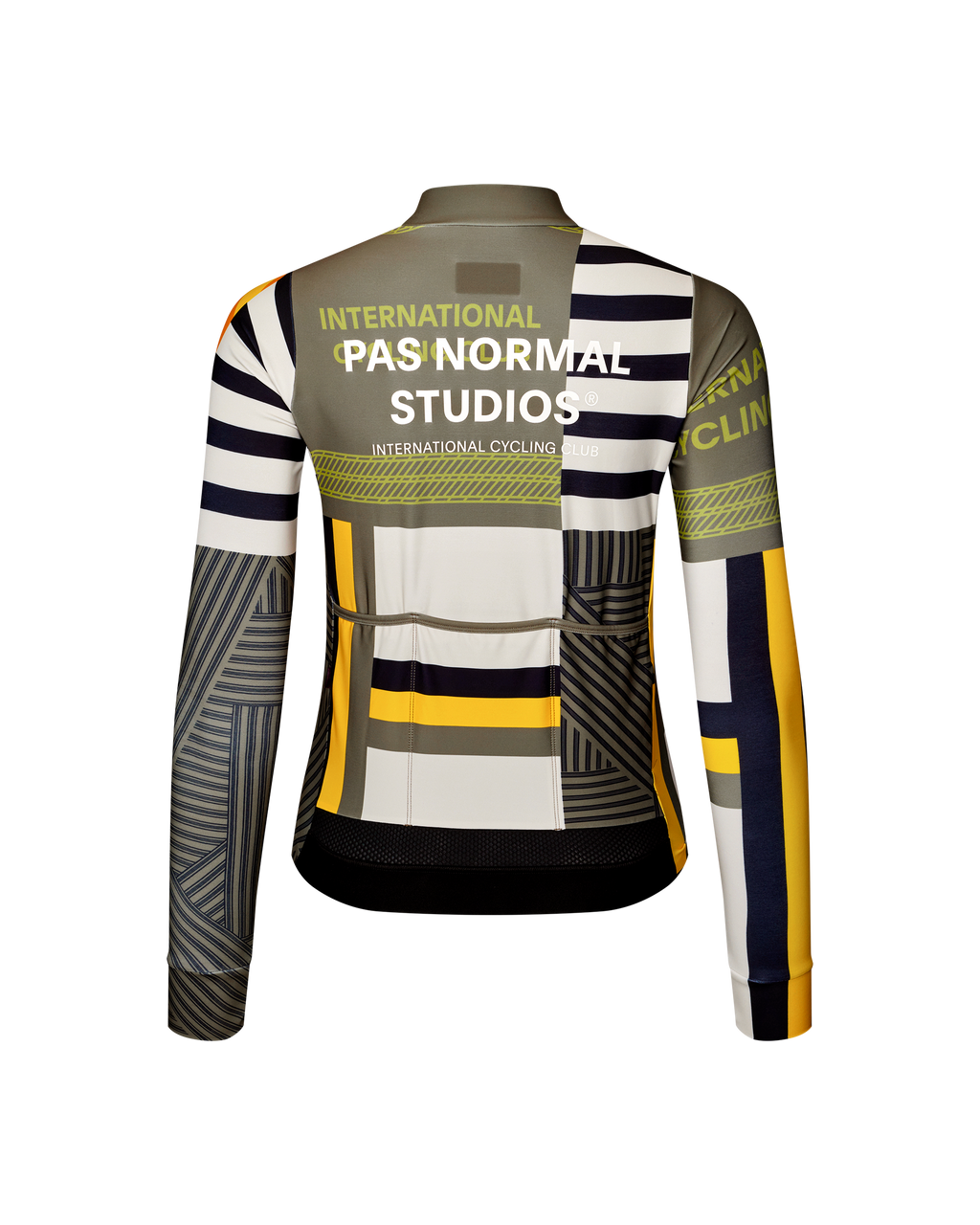 Women's Mechanism Long Sleeve Jersey - AOP International Sand