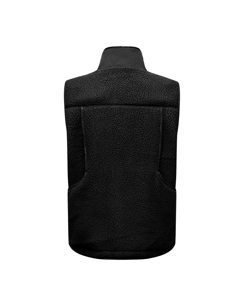 Off-Race Pile Fleece Vest - Black