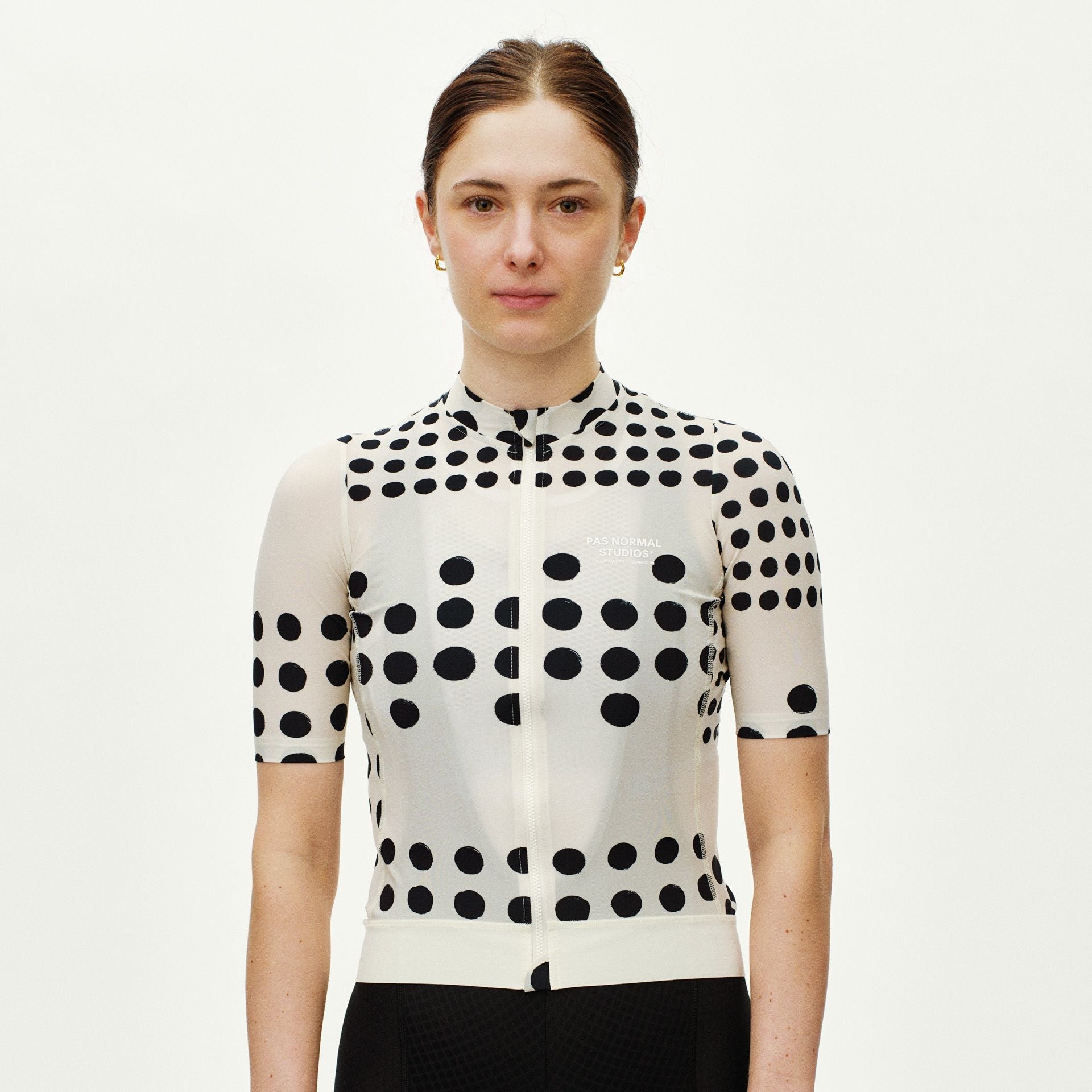 Women Essential Jersey - Dot Off White