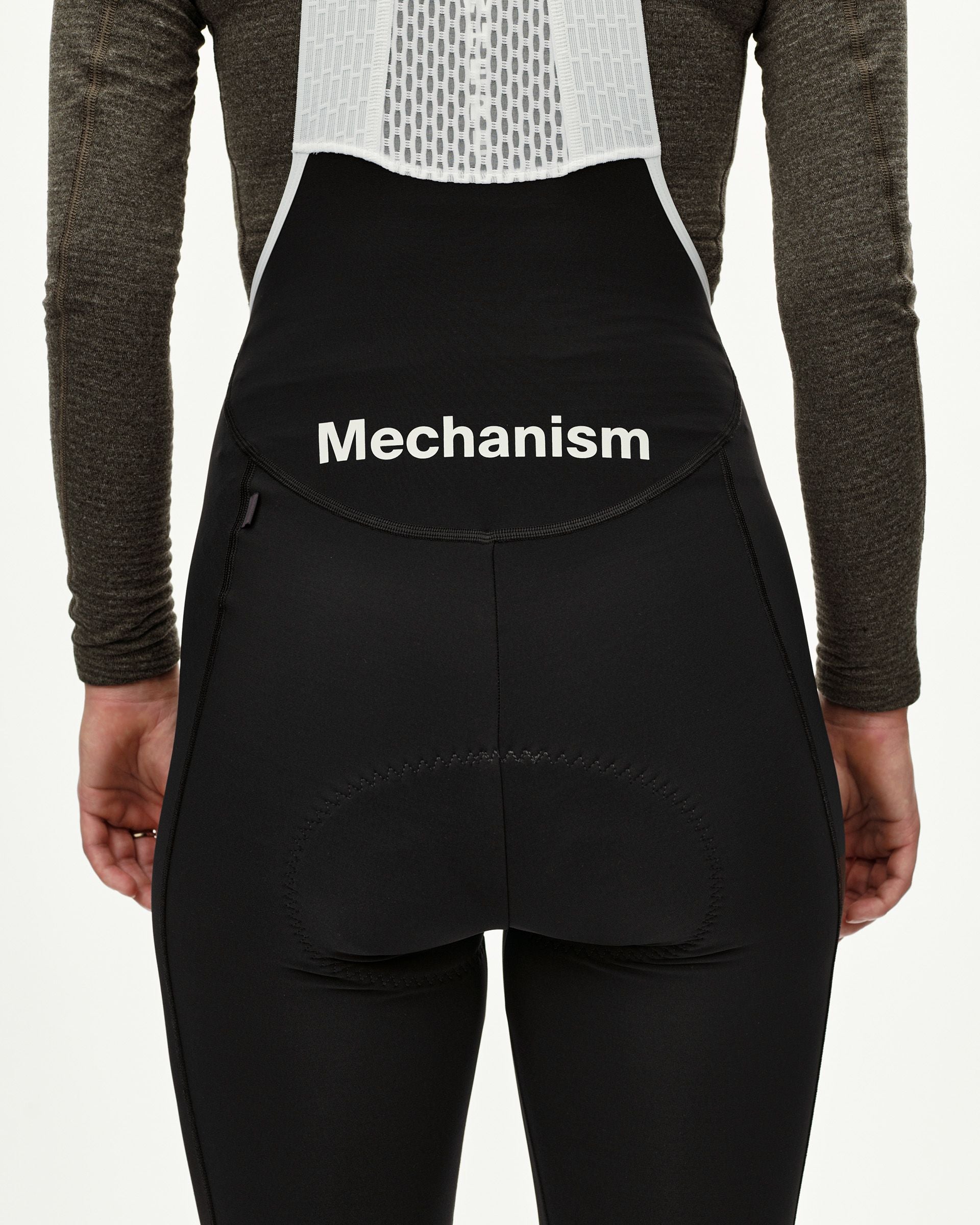 Women´s Mechanism Thermal Long Bibs - Black