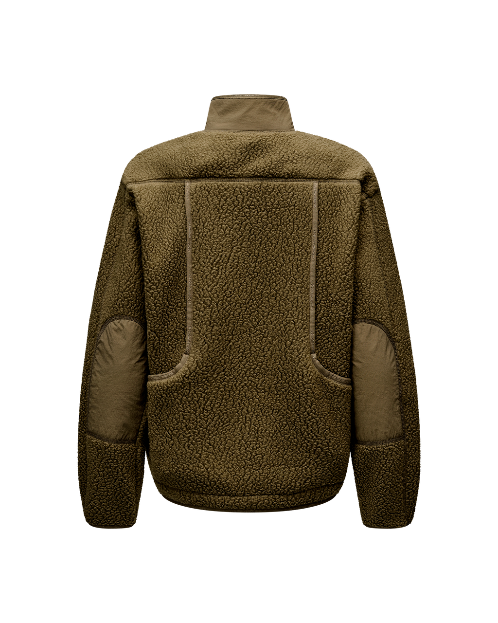Womens Off-Race Pile Fleece Jacket - Deep Olive