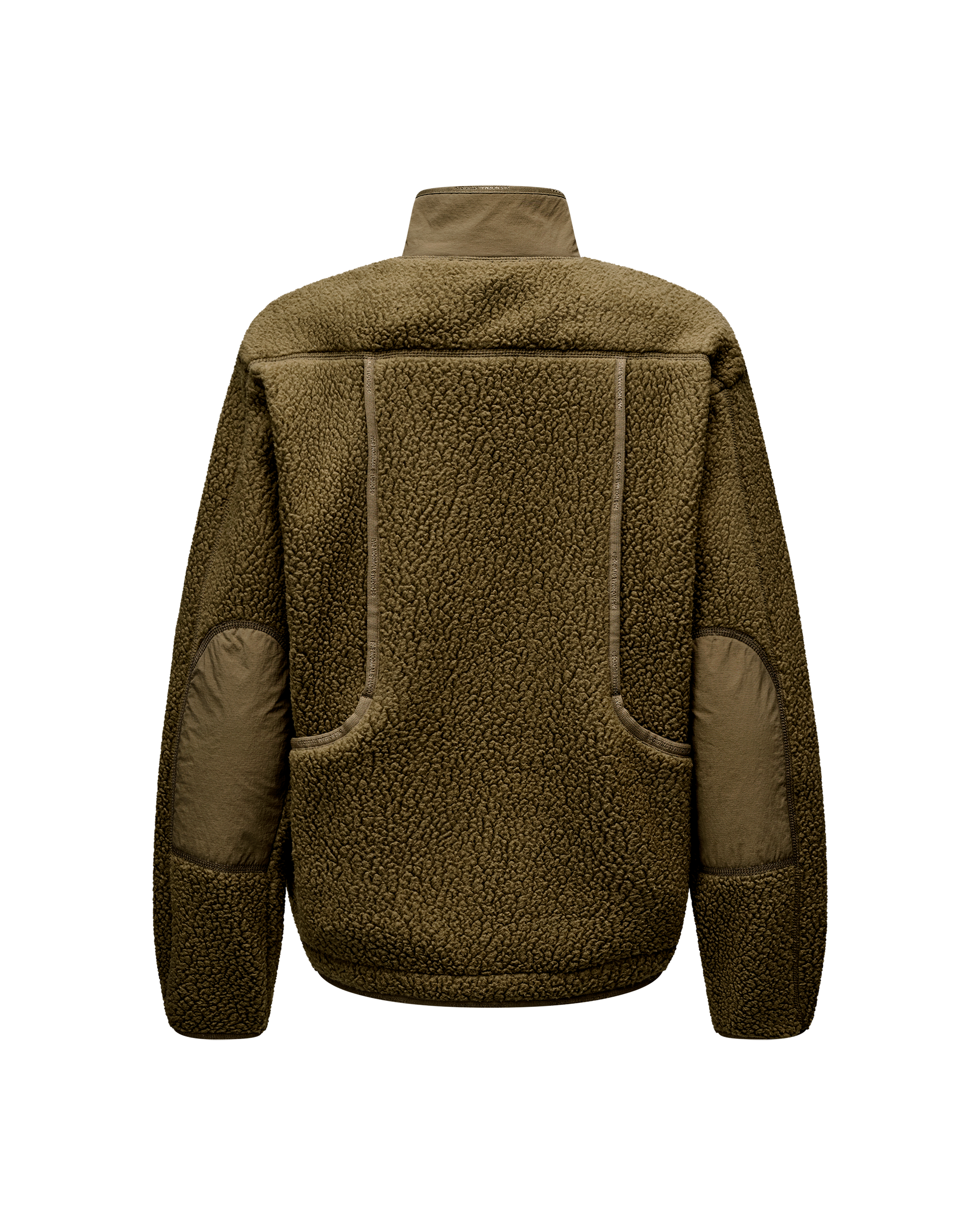 Womens Off-Race Pile Fleece Jacket - Deep Olive