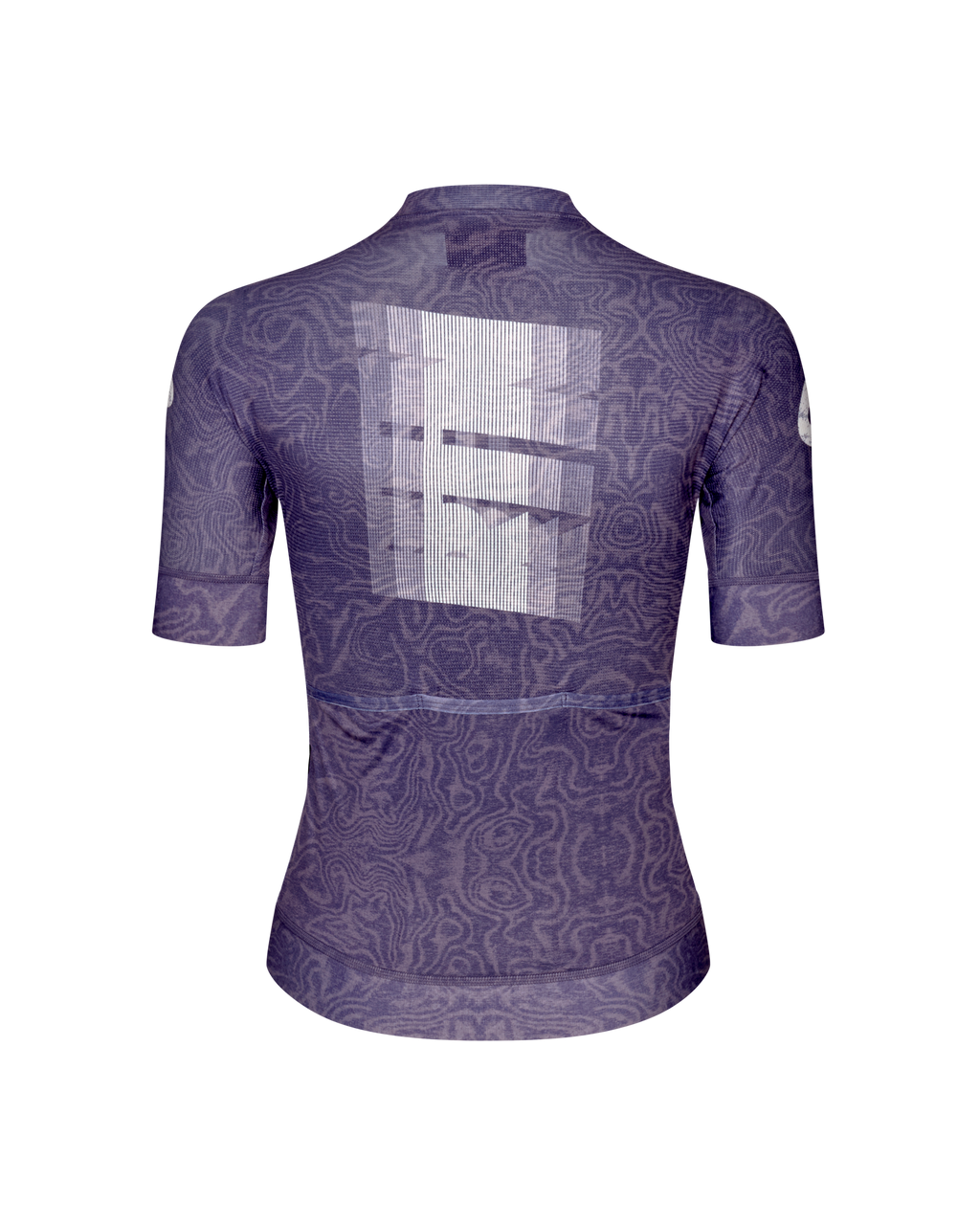 Womens Mechanism Logo Jersey - AOP RTN Dark Purple