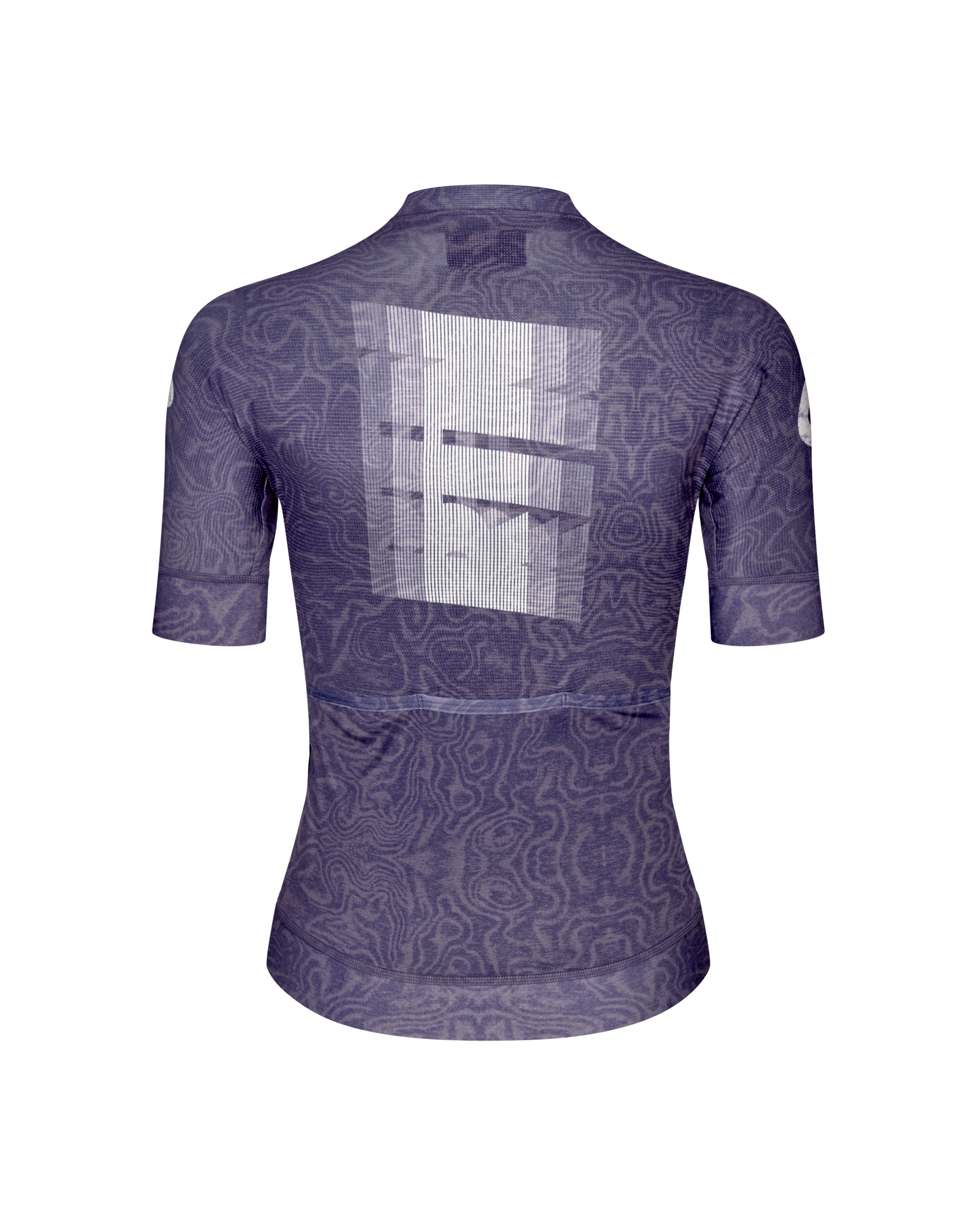 Womens Mechanism Logo Jersey - AOP RTN Dark Purple