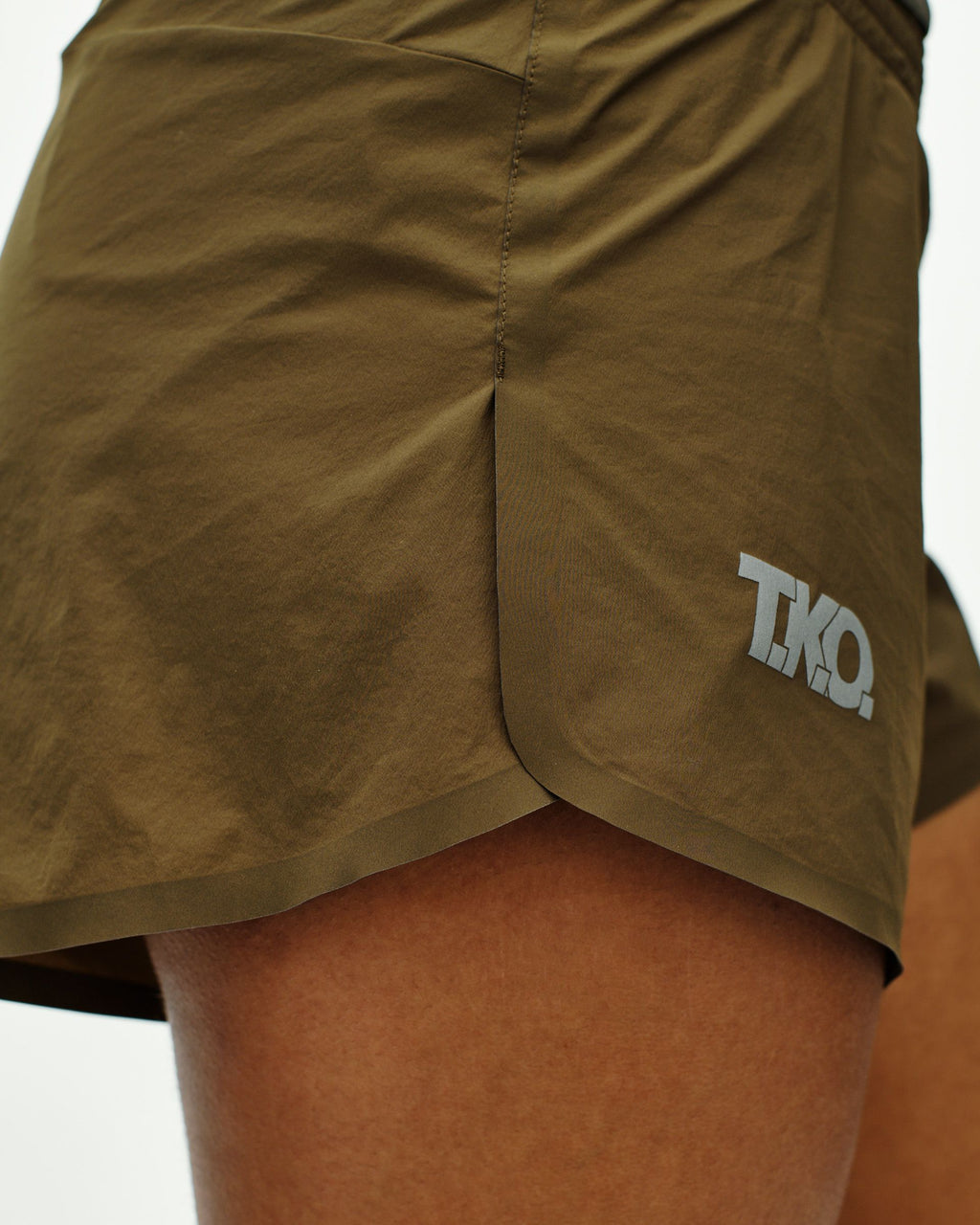 Womens T.K.O. Balance Shorts - Dark Stone