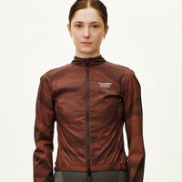 Women´s Mechanism Stow Away Jacket - AOP Light brown