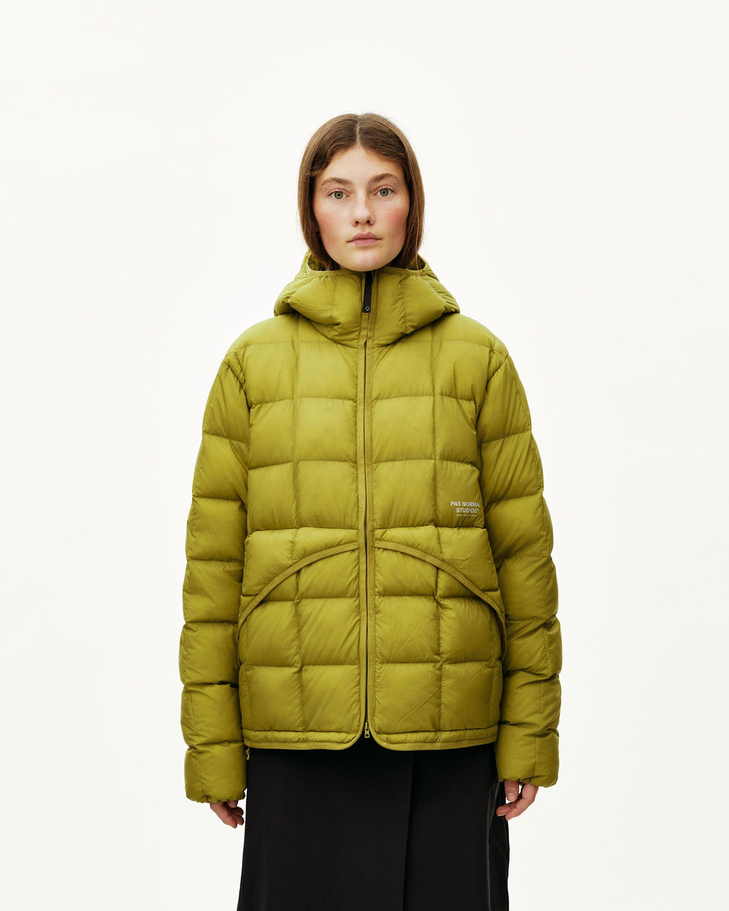 Off-Race Down Liner Jacket - Dark Lime