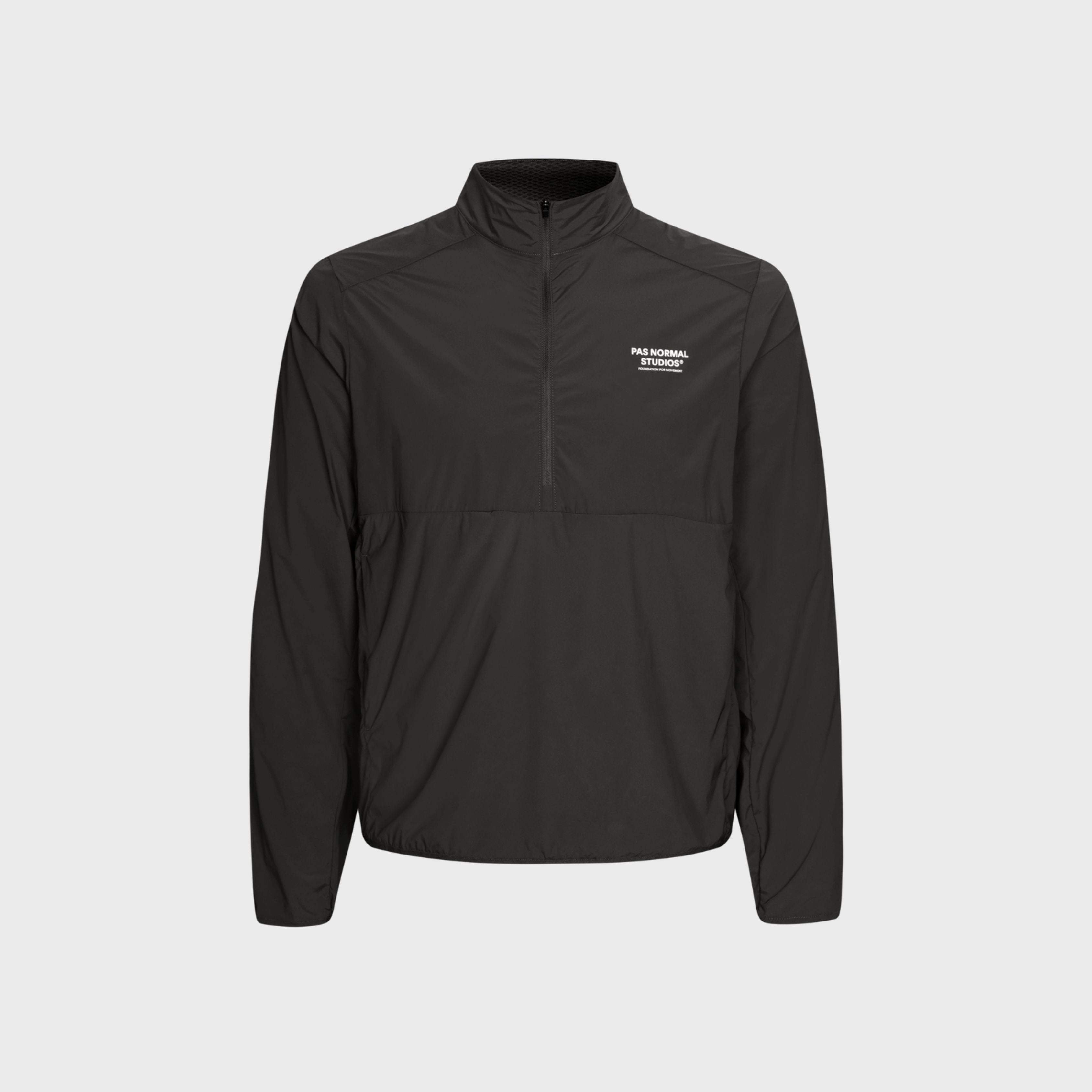 Pas Normal Studios Men's Balance Half Zip Jacket - Black – Cranks Pas Normal Studios Men's Balance Half Zip Jacket - Black – Cranks