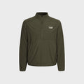 Pas Normal Studios Men's Balance Half Zip Jacket ND - Dark Olive