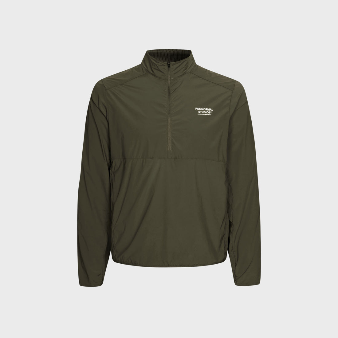 Pas Normal Studios Balance Half Zip ND jakke til mænd - Dark Olive