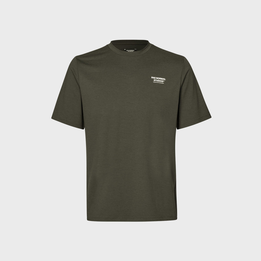 Pas Normal Studios Men's Balance T-shirt ND - Dark Olive