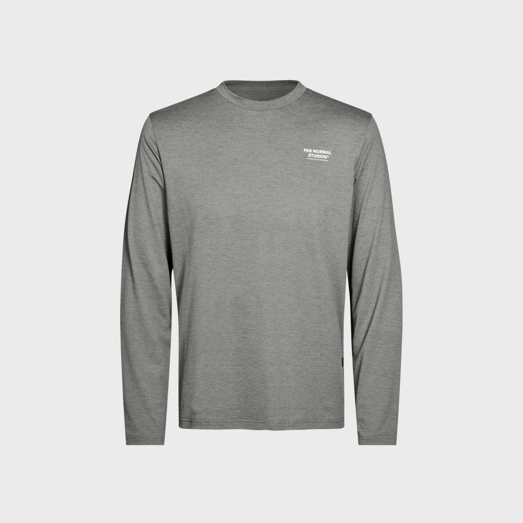 Pas Normal Studios Men's Balance Long Sleeve T-shirt ND - Medium Grey