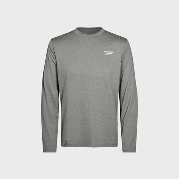 Pas Normal Studios Balance langærmet T-shirt ND til mænd - Medium Grey