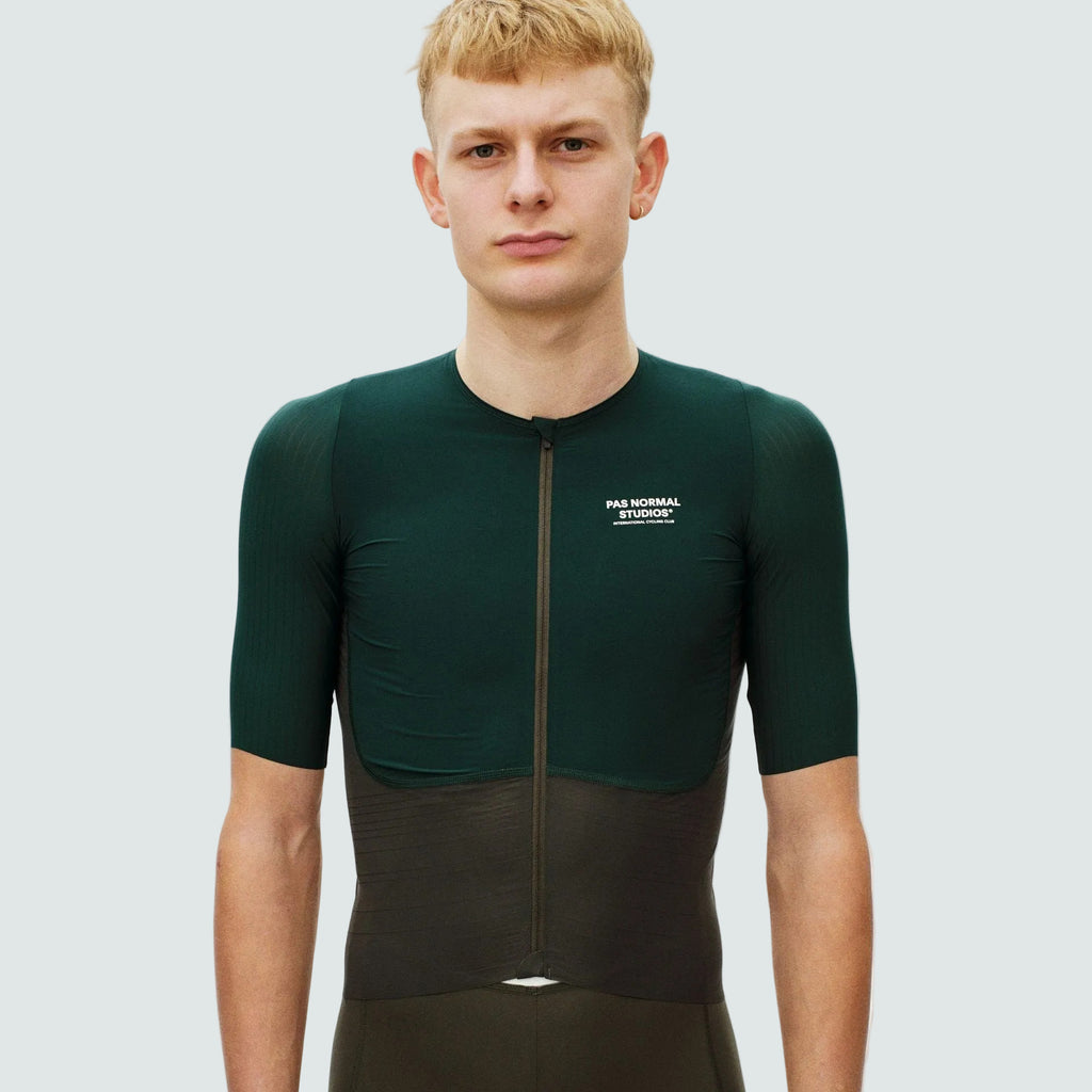 Mechanism Pro Jersey - Petroleum / Dark Olive
