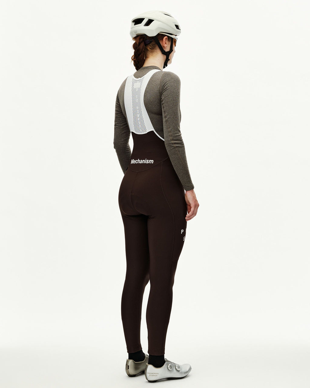 Women´s Mechanism Thermal Long Bibs - Dark Coffee