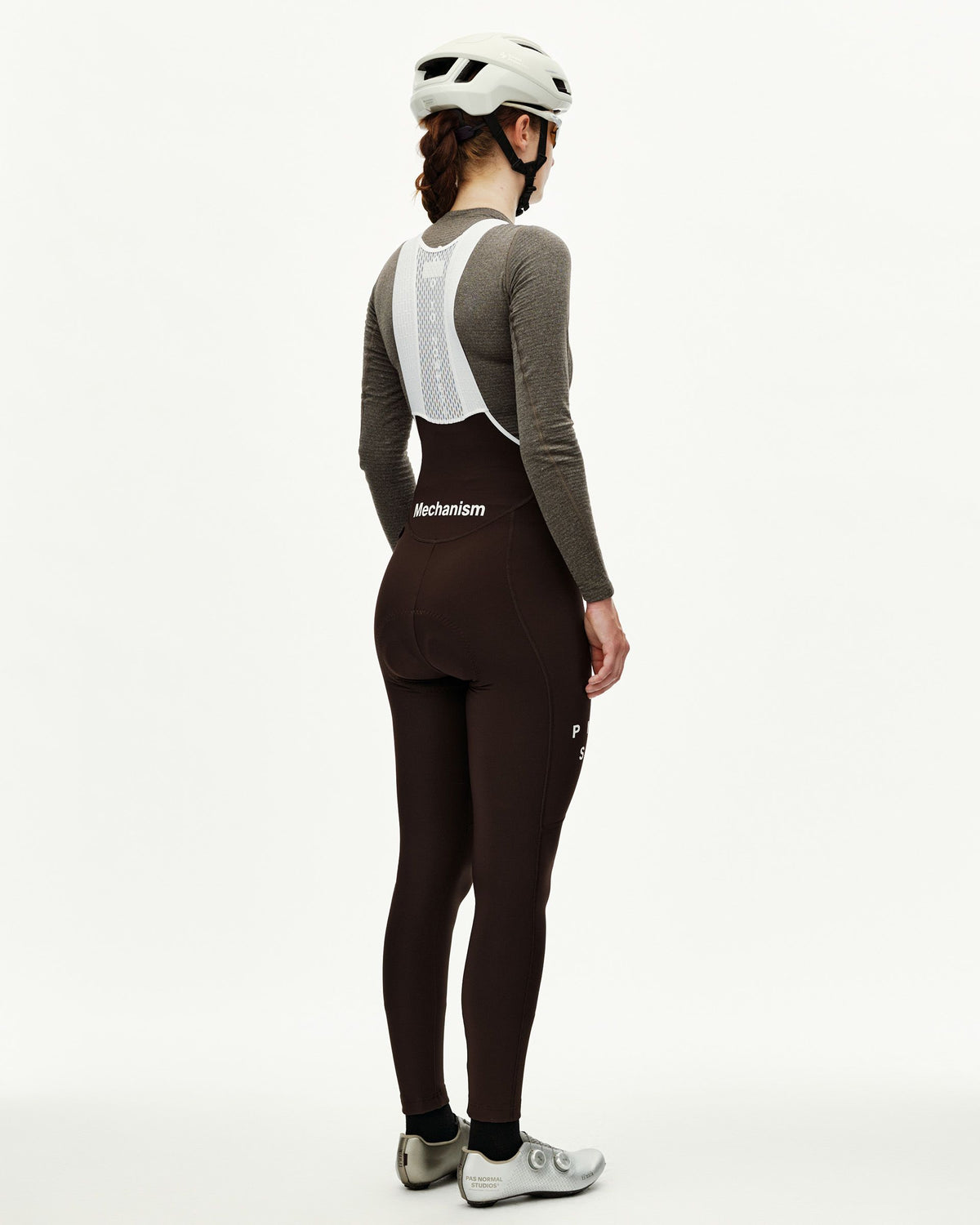 Women´s Mechanism Thermal Long Bibs - Dark Coffee