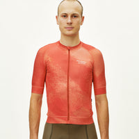 Mechanism Jersey - AOP Hibiscus Orange