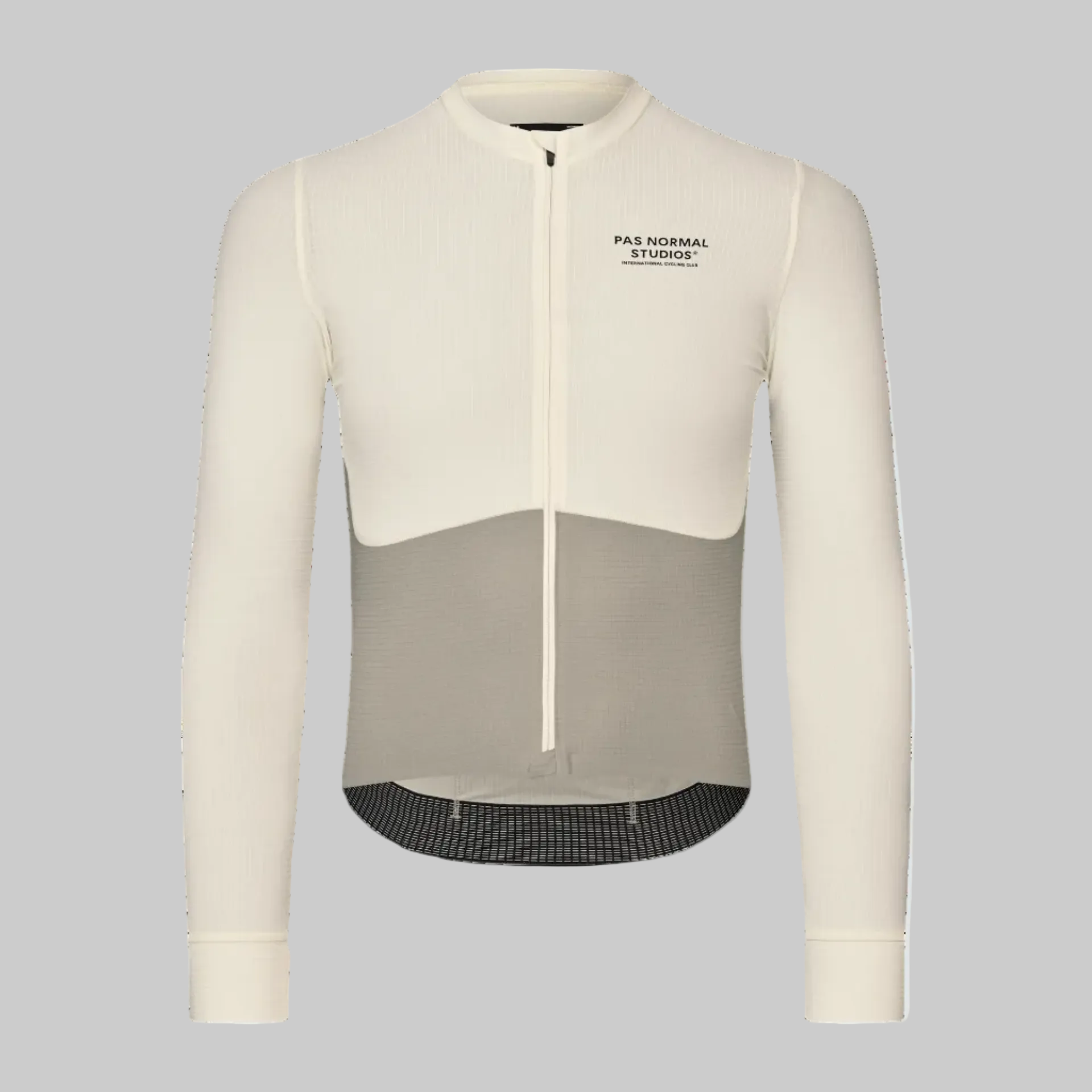 Mechanism Pro Long Sleeve Jersey - Off White / Light Grey