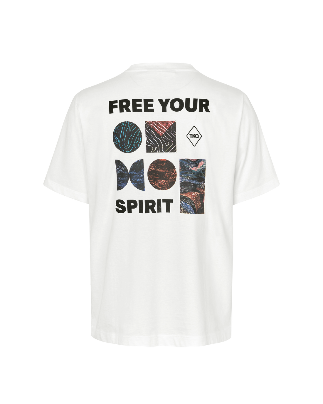 T.K.O. Off-Race Graphic T-Shirt - White