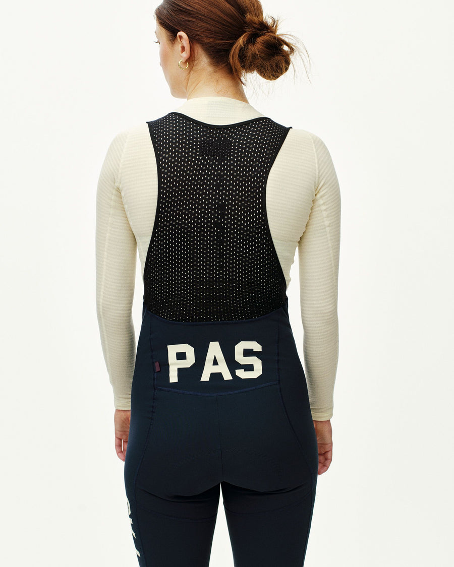 Women's PAS Mechanism Deep Winter Long Bibs - Navy