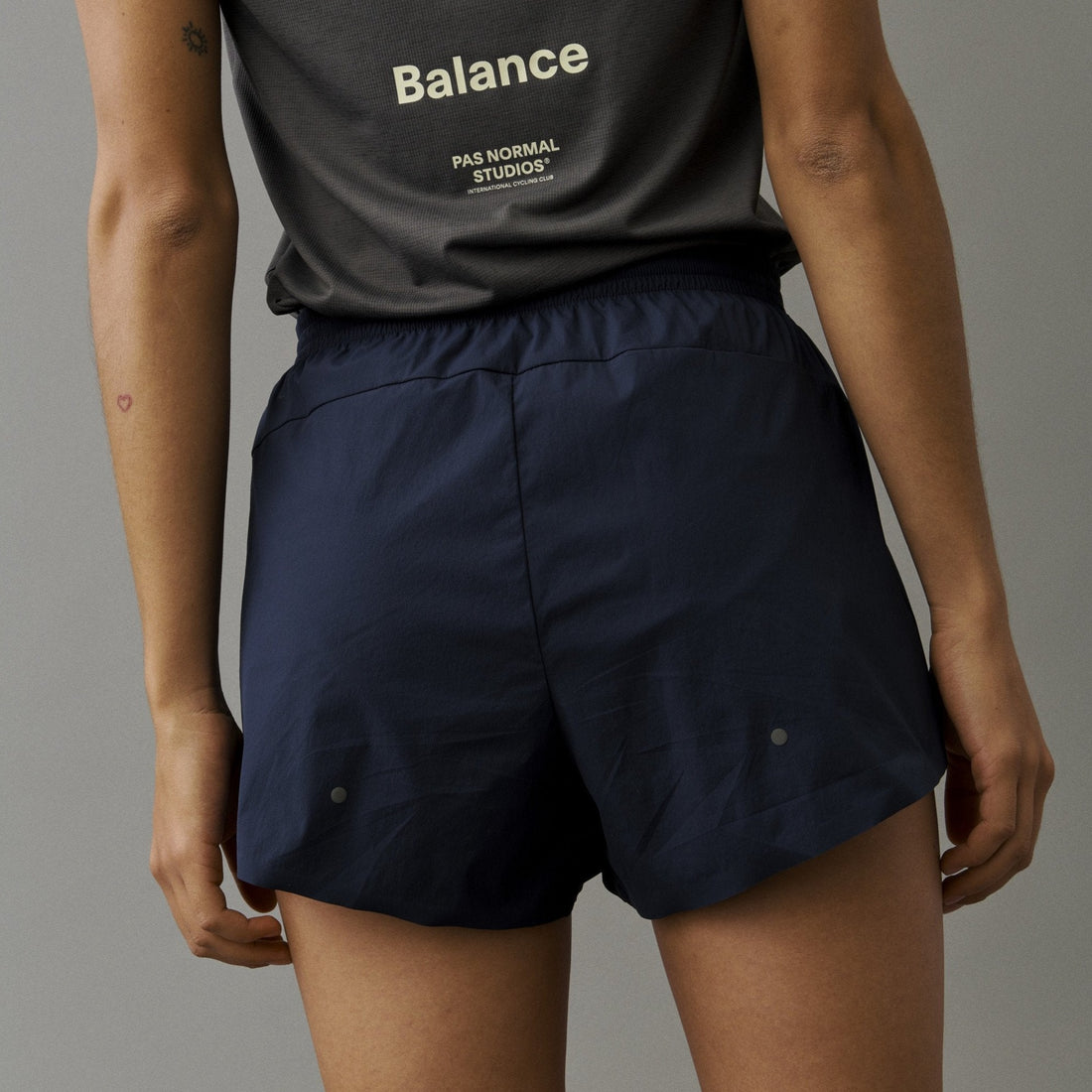 Pas Normal Studios Womens Balance Shorts - Navy
