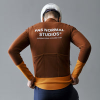 Pas Normal Studios Men's Mechanism Thermal Jacket - Mahohany / Dark Orange