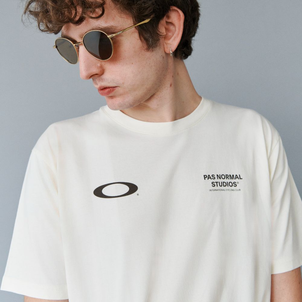 Pas Normal Studios X Oakley Off-Race Logo T-shirt - Off White