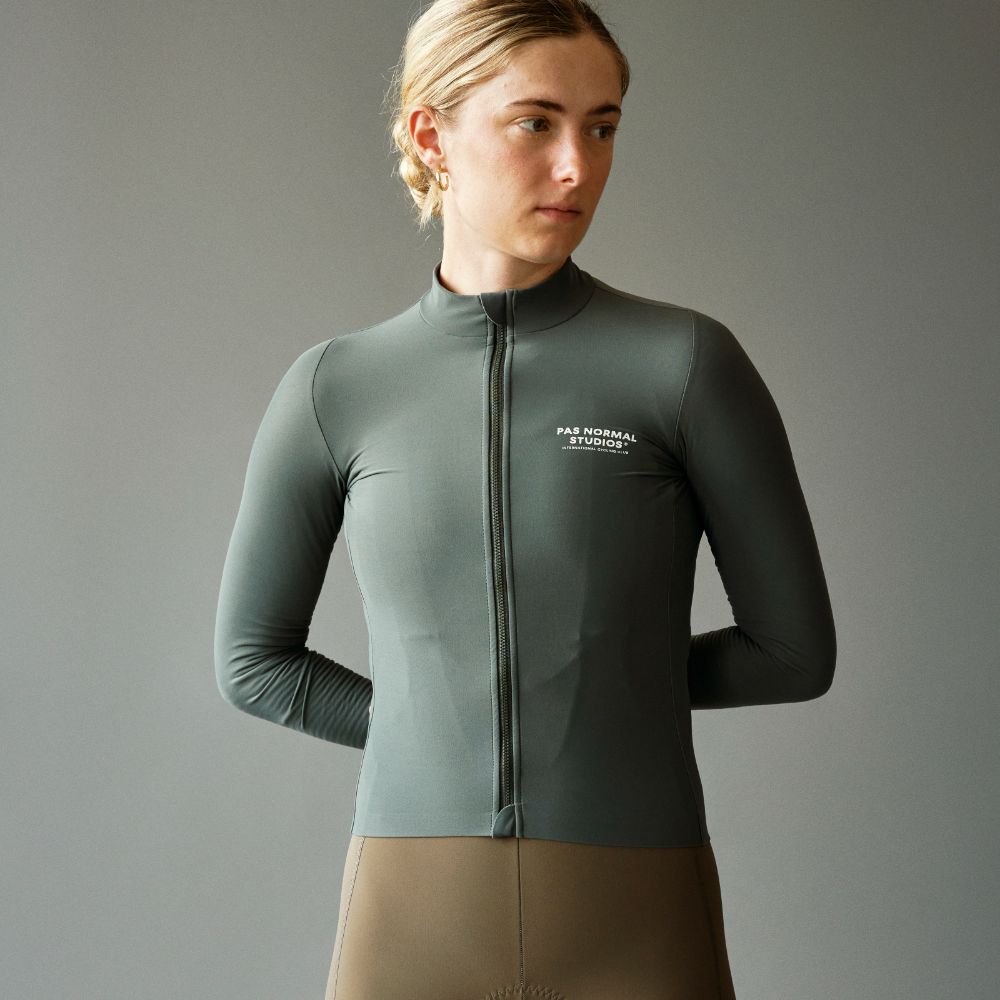Pas Normal Studios Women's Mechanism Long Sleeve Jersey - Dark