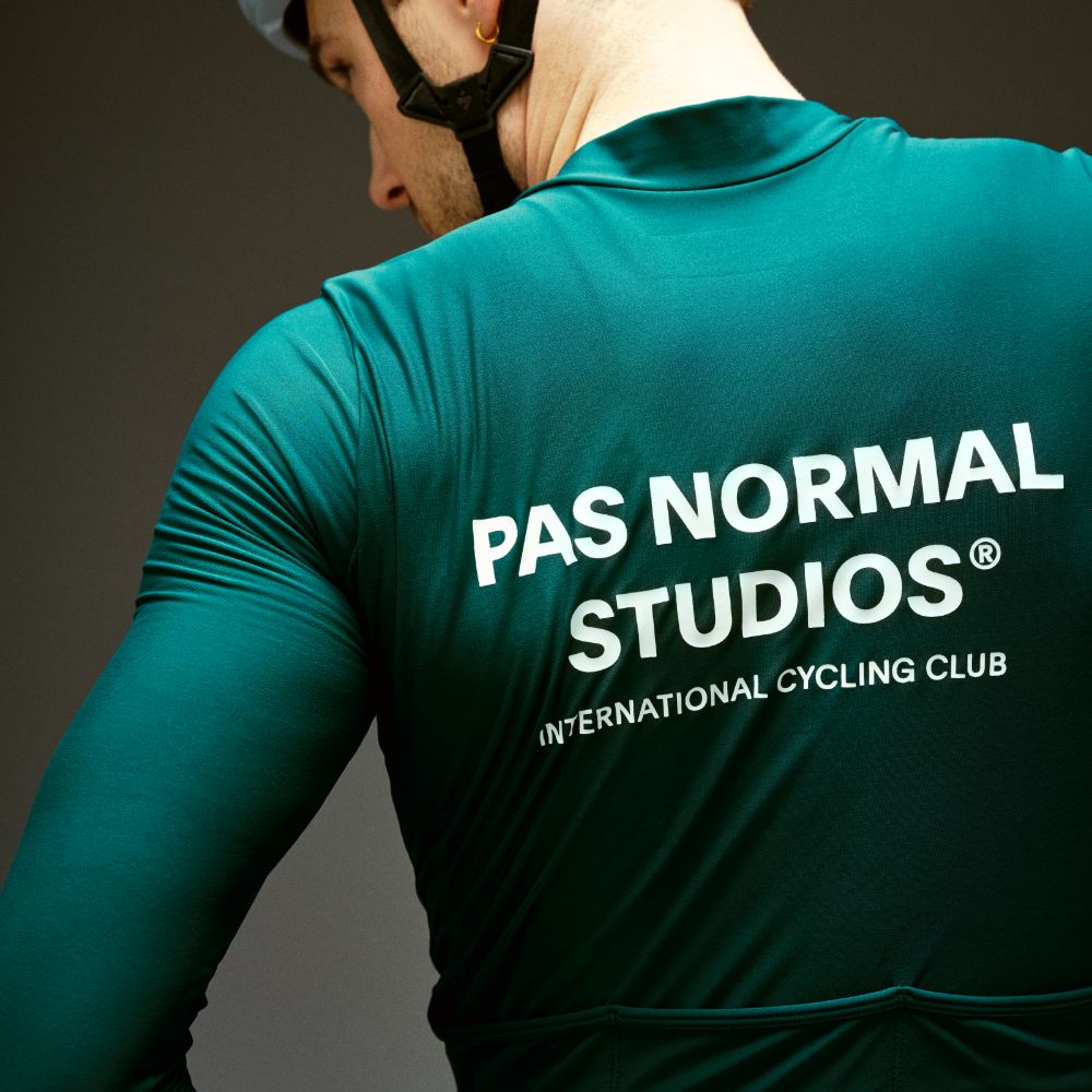 Pas Normal Studios Men's Mechanism Long Sleeve Jersey - Dark Petroleum