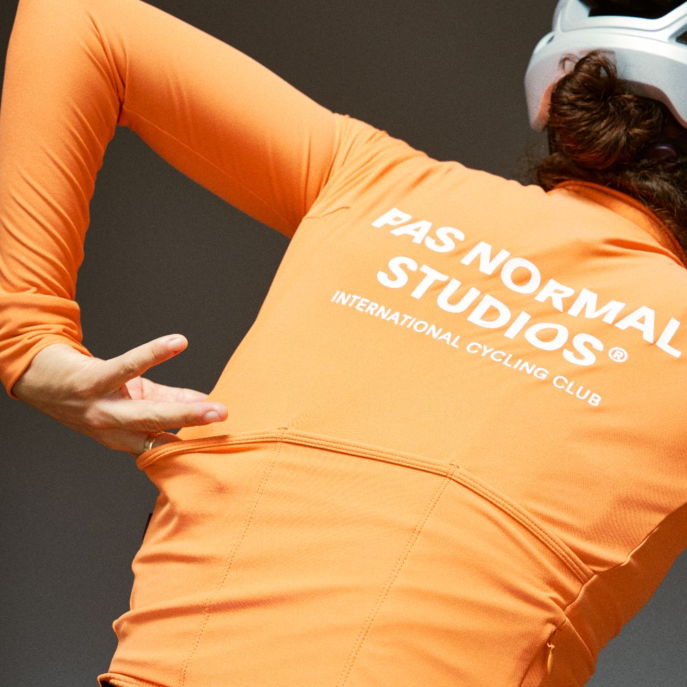 Pas Normal Studios Women's Mechanism Long Sleeve Jersey - Dusty Orange