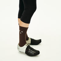 Pas Normal Studios Thermal Wool Socks - Light Brown