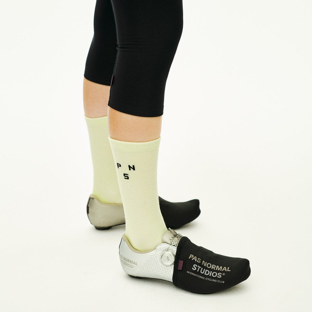 Pas Normal Studios Thermal Wool Socks - Dusty Lime