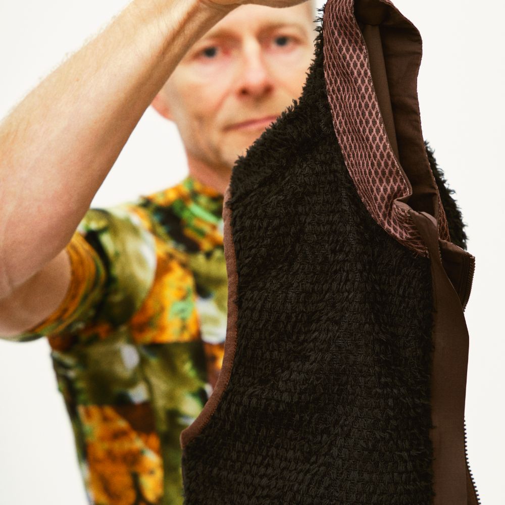 Pas Normal Studios Essential forret jakke til mænd - Light Brown  