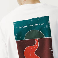 Pas Normal Studios Off-Race Graphic T-Shirt — Maroon