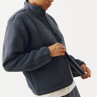 Pas Normal Studios Women's Off-Race Pile Fleecejakke - Steel