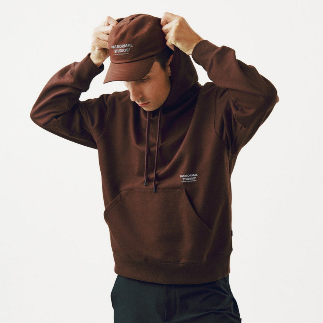 Pas Normal Studios - Off-Race Cotton  Cap - Light Brown