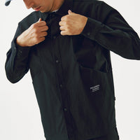 Pas Normal Studios Off Race Tech Overshirt - Black