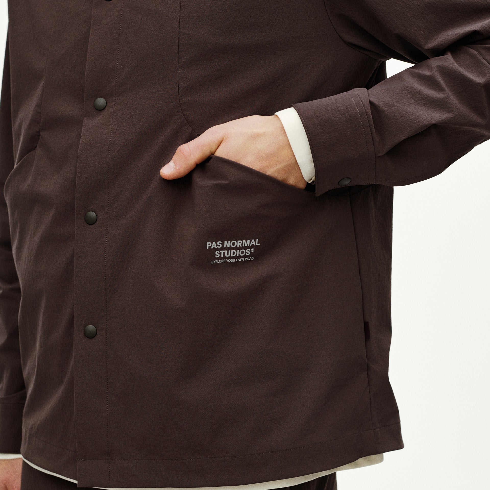 Off-Race Tech Overshirt - Dark Purple