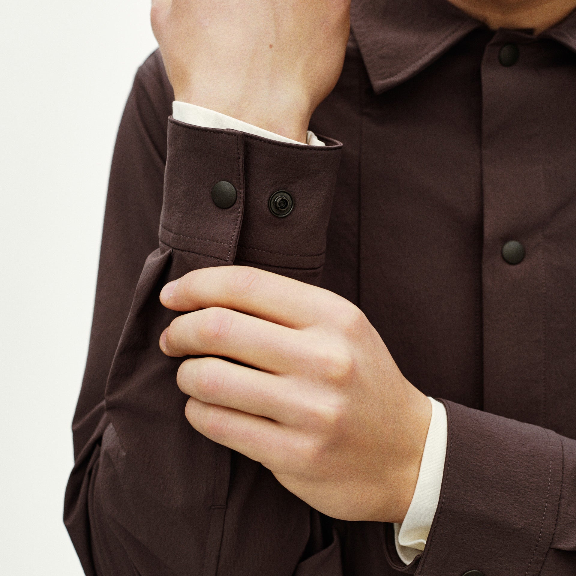 Off-Race Tech Overshirt - Dark Purple