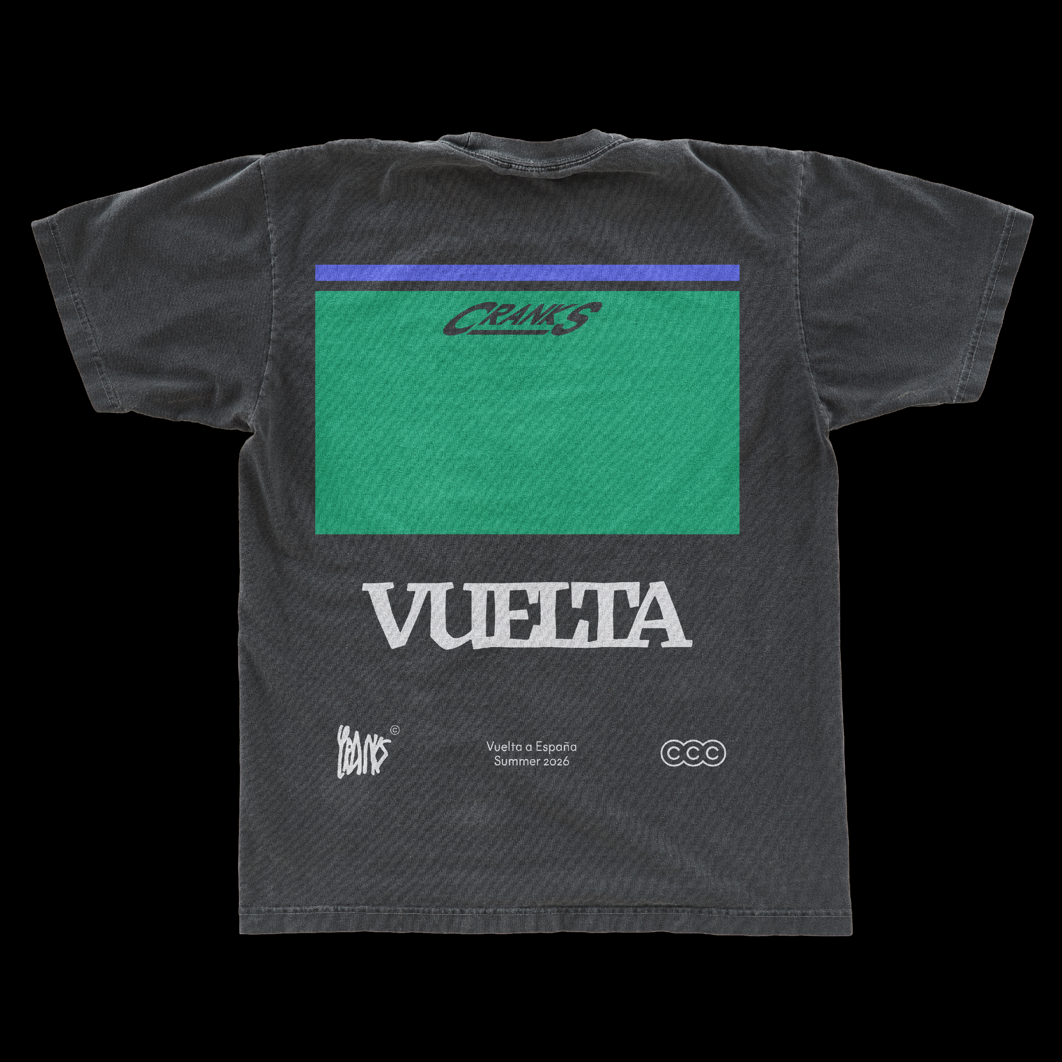 Cranks Limited T-Shirt - VUELTA GREEN