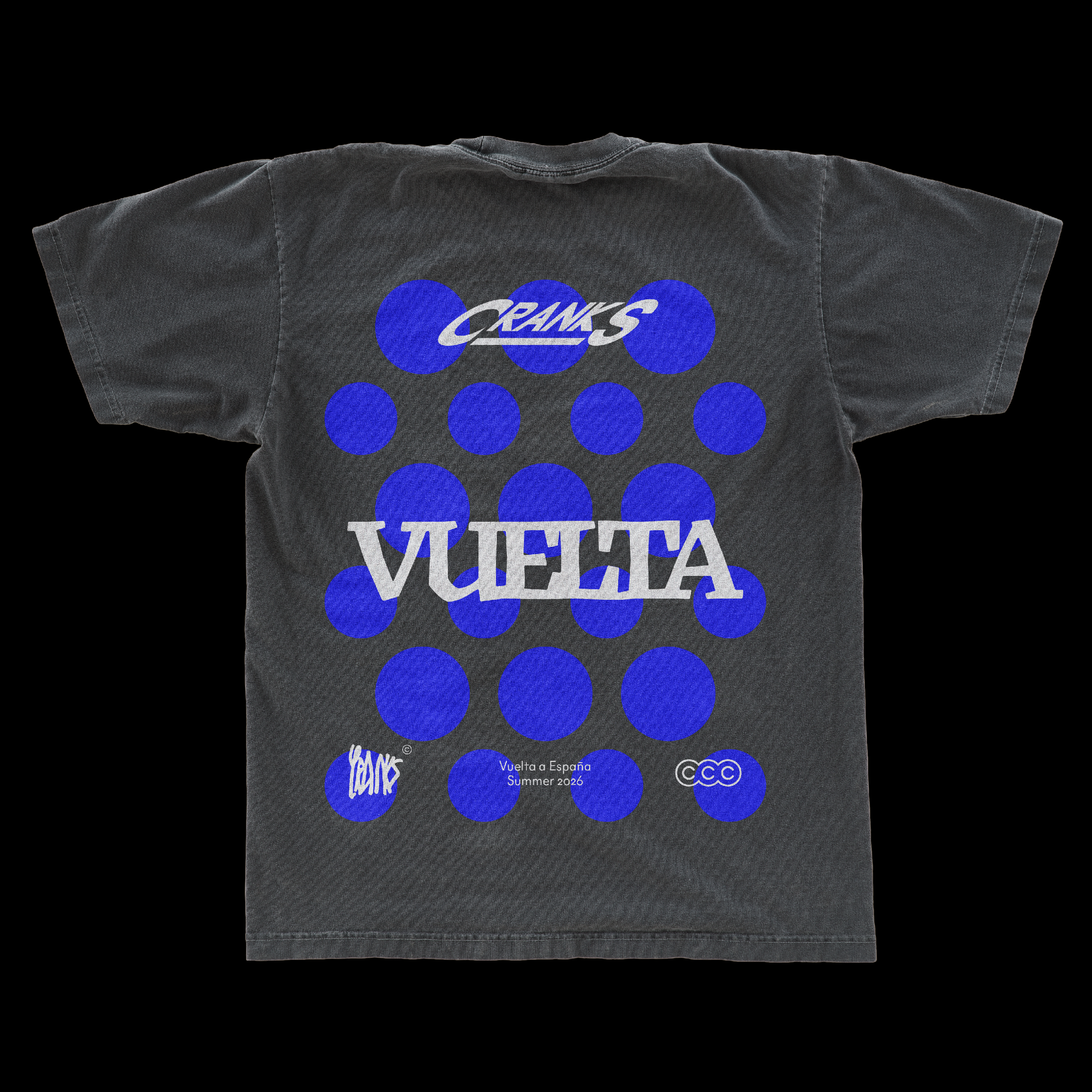 Cranks Limited T-Shirt - VUELTA BLUE