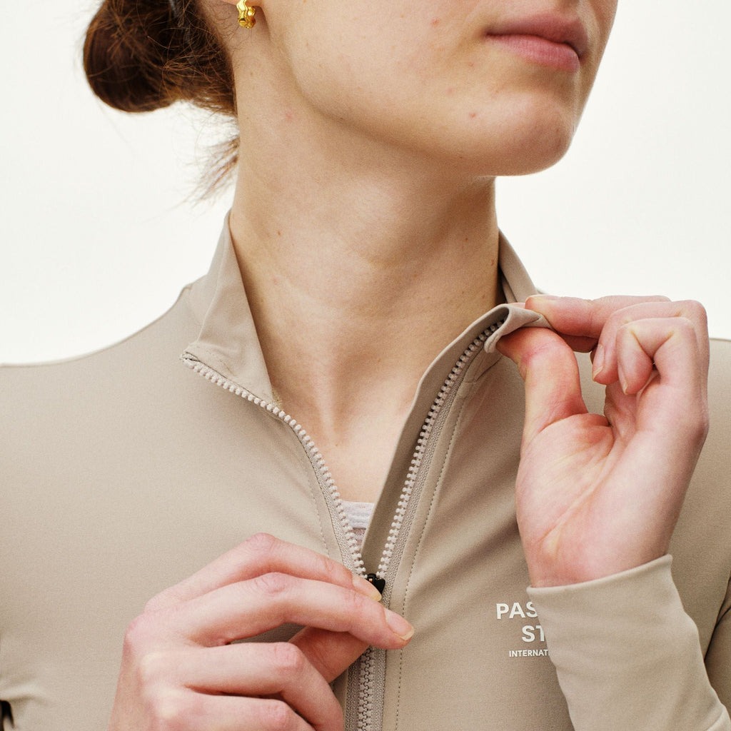 Womens Mechanism Long Sleeve Jersey - Haze