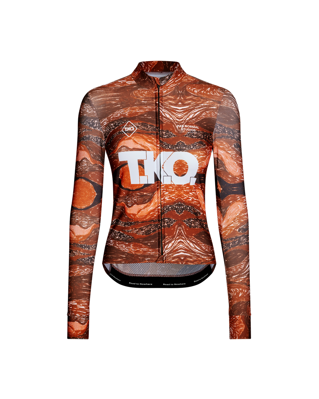 T.K.O. Women's Mechanism Long Sleeve Jersey - T.K.O. Red