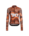 T.K.O. Women's Mechanism Long Sleeve Jersey - T.K.O. Red