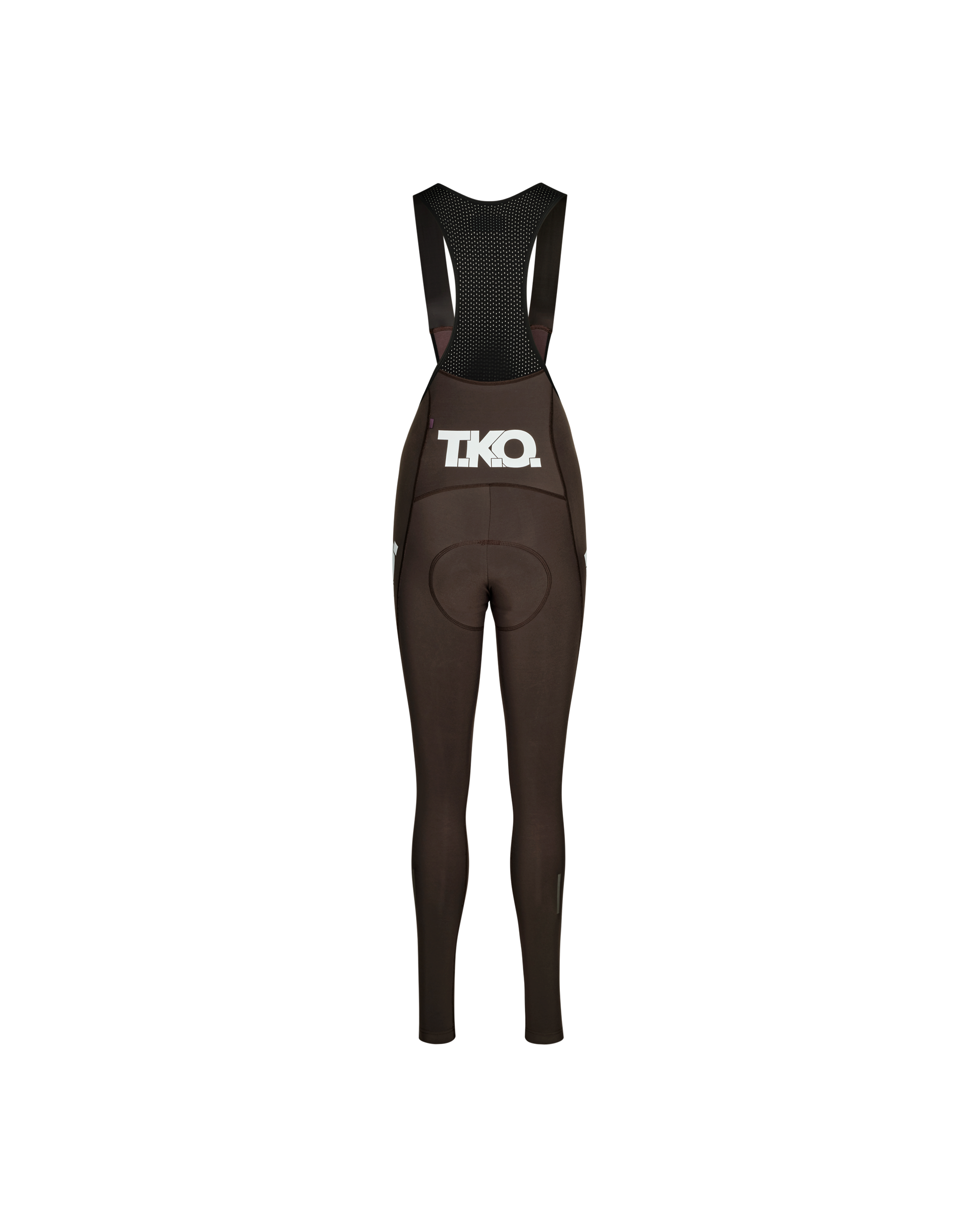 T.K.O. Essential Thermal Long Bibs - Dark Purple