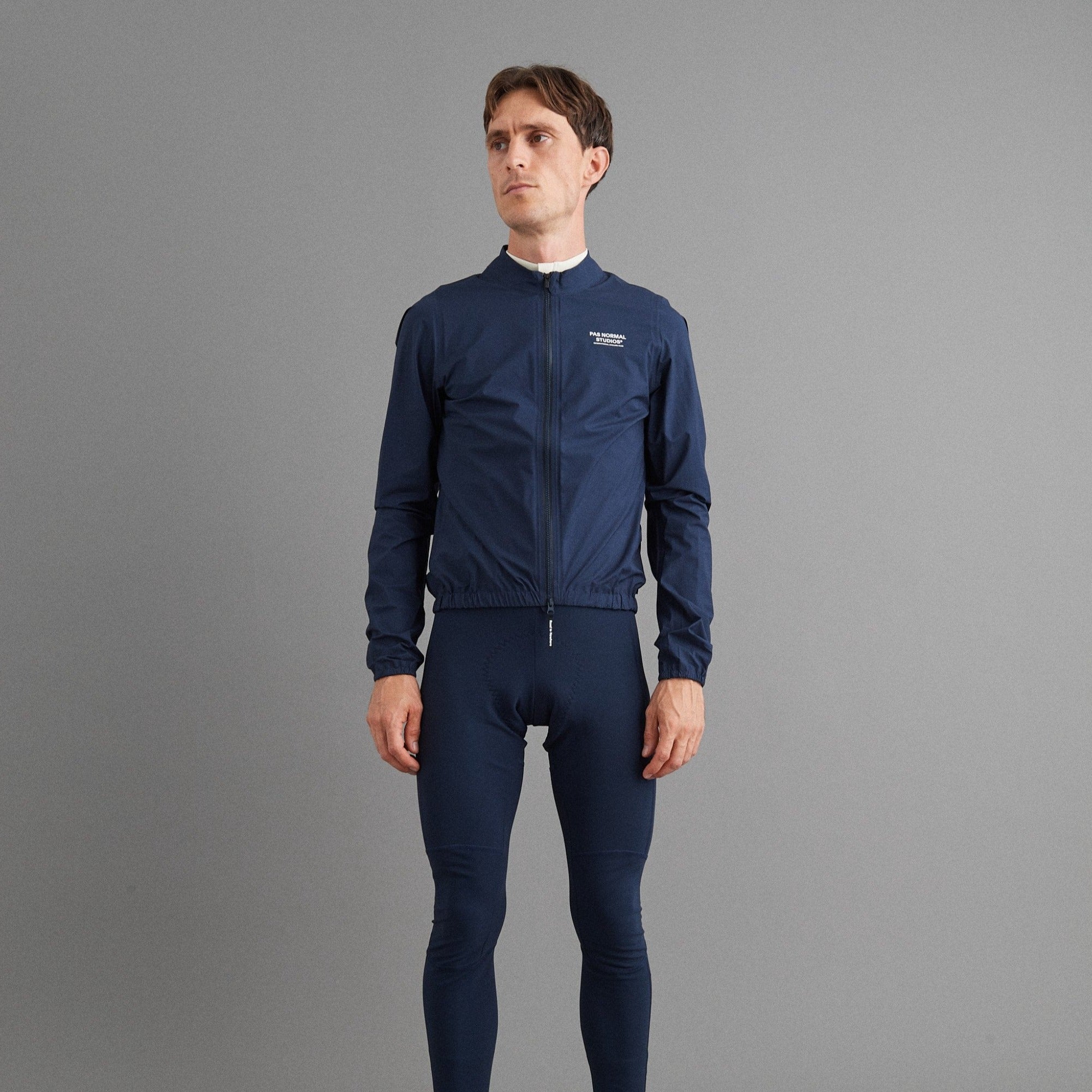 Pas Normal Studios Mechanism regnjakke til mænd - Navy