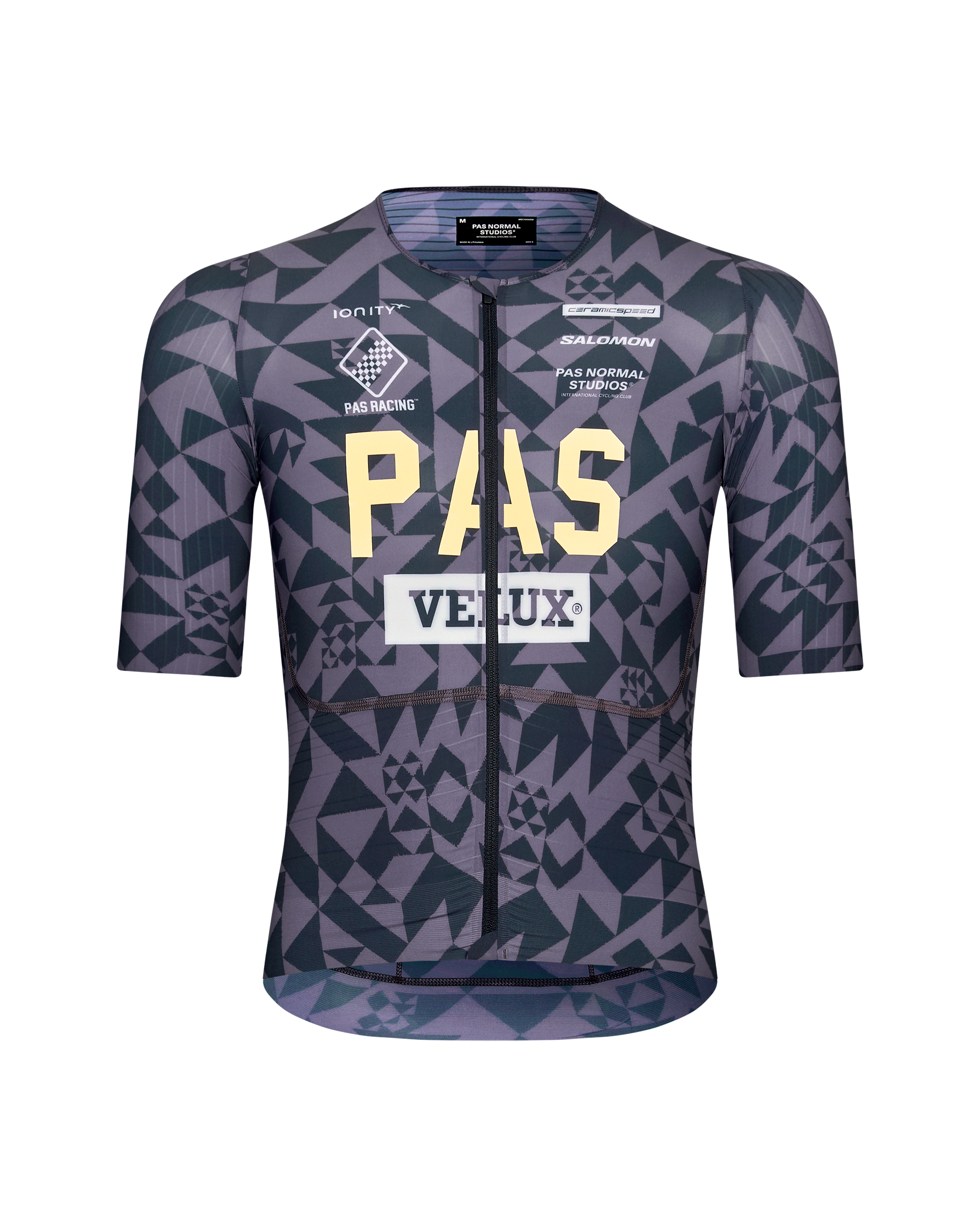 PAS Racing Mechanism Pro Jersey - AOP Origami Grey