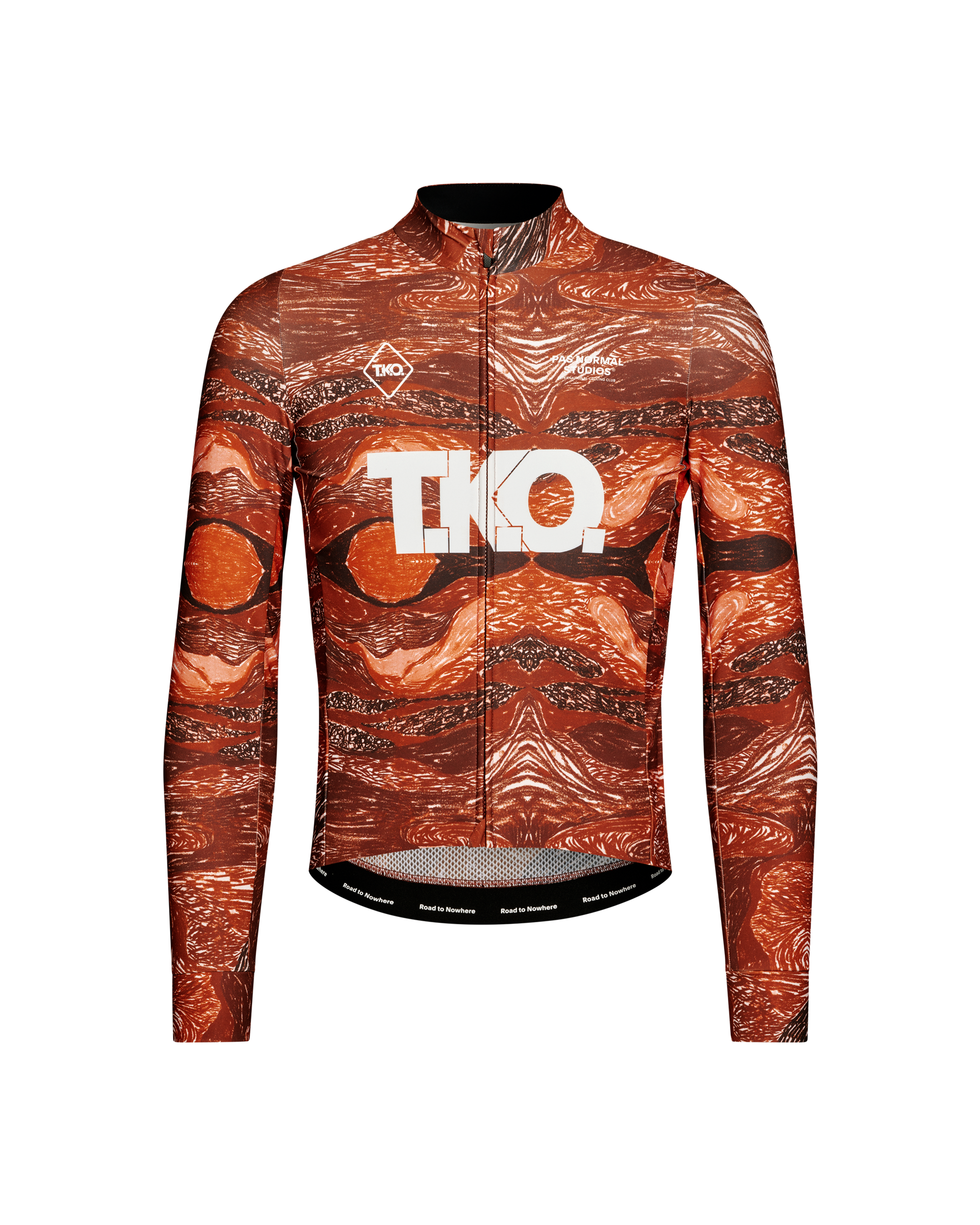 T.K.O. Woven Long Sleeve Jersey - T.K.O. Red