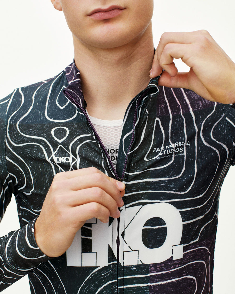 T.K.O. Mechanism Long Sleeve Jersey - T.K.O. Black Multi